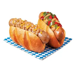 Hotdog Sandwich with Cheese